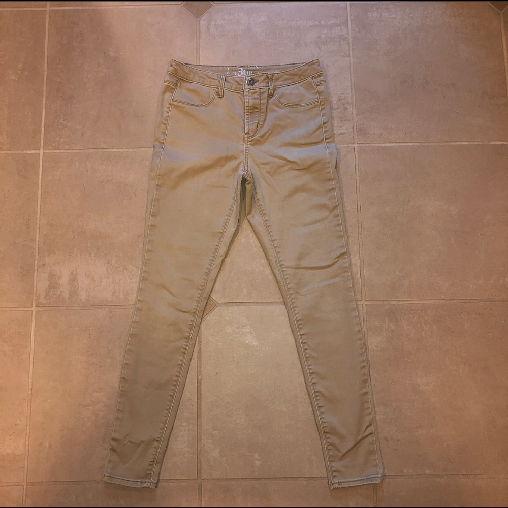 SO Khaki Jeggjngs